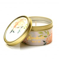 Мирисна свеќа во метална кутија – „Wonderful Mum“
